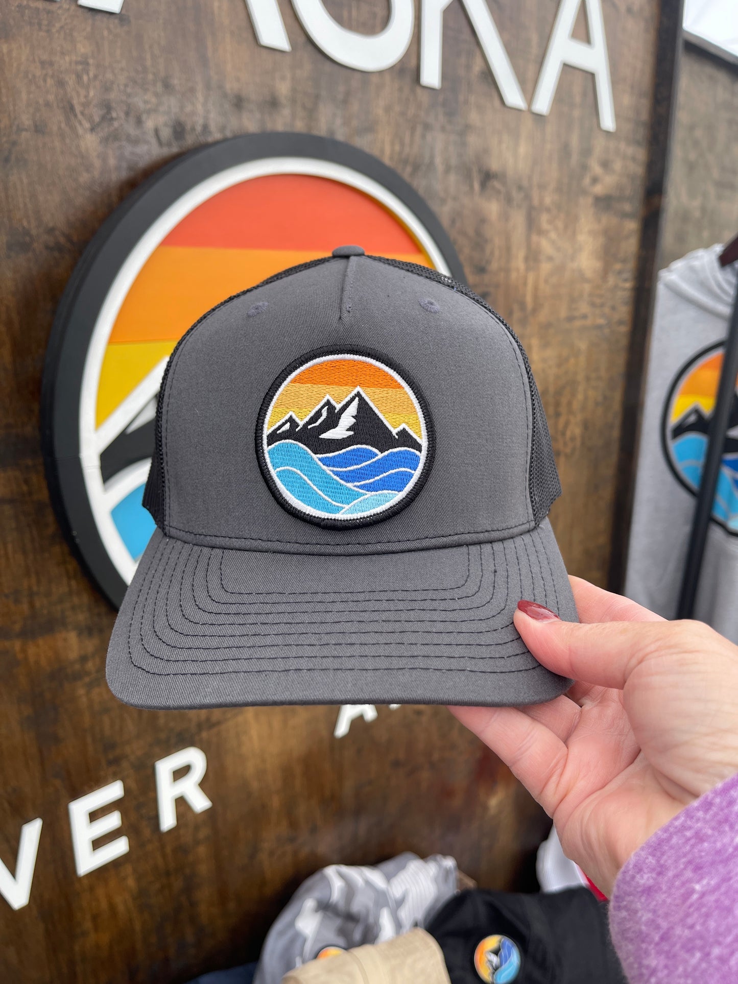 Trucker Hat, 5P, Color Logo