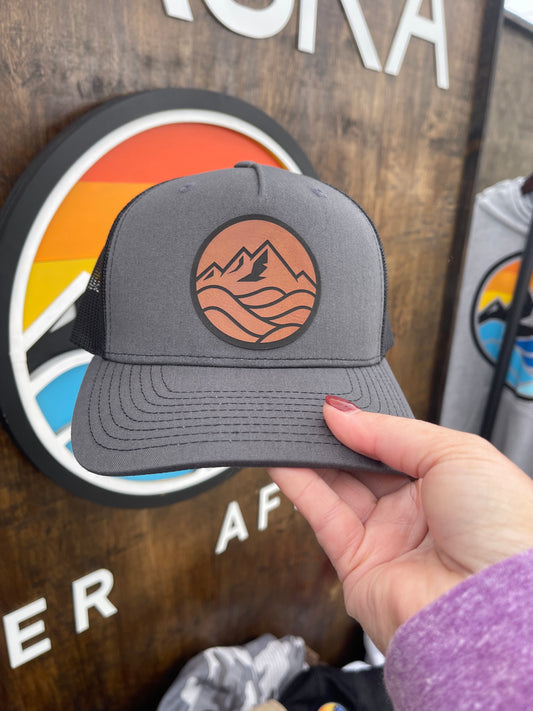 Trucker Hat, 5P,  Faux Logo