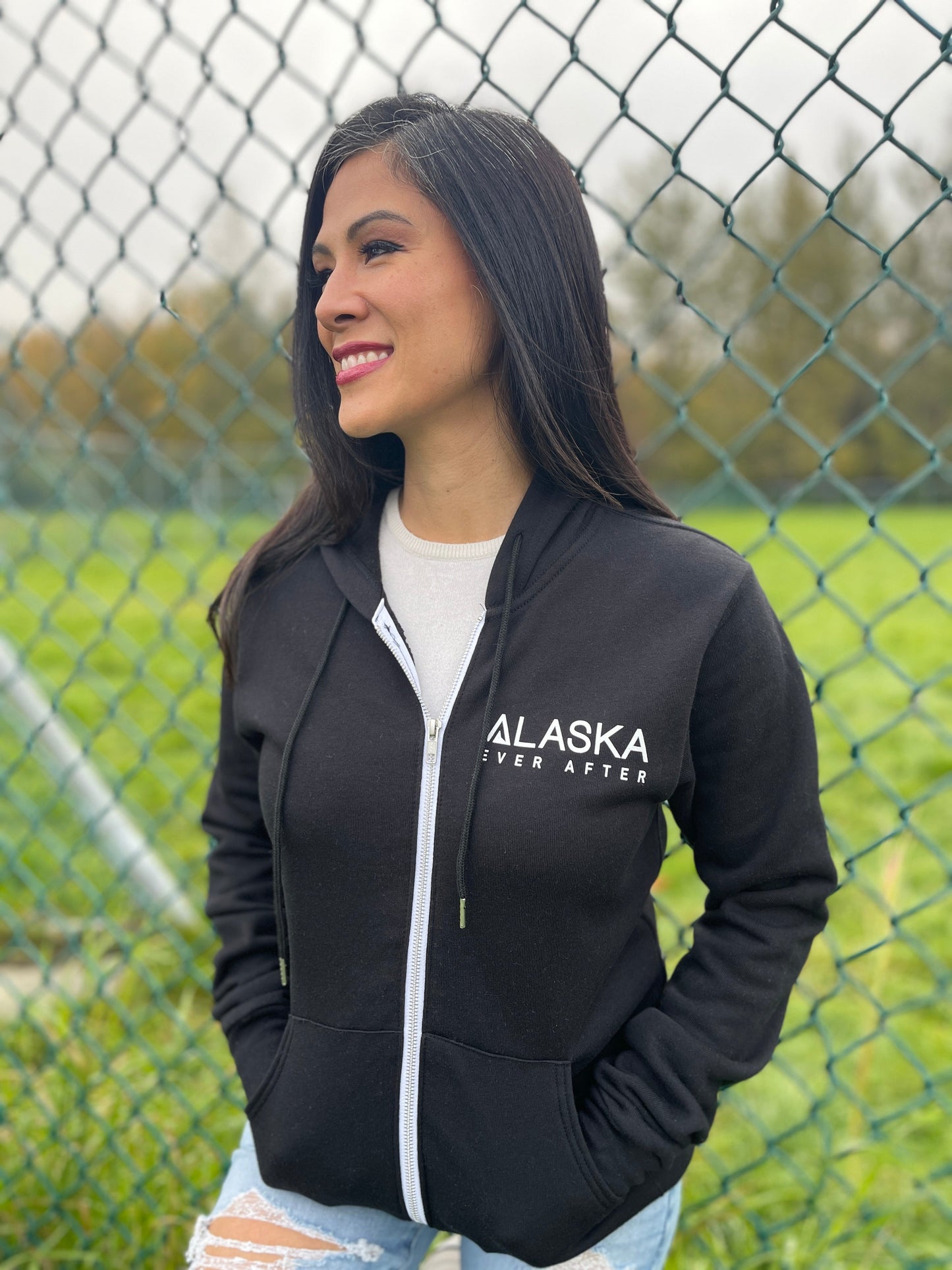 Hoodie - Full Zip-Up - Heritage Logo (Unisex)